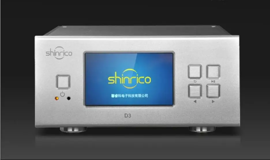 Shinrico D3 Hifi Digital Music Audio Player Lossless Player Support 32Bit 192K Flac Ape Wav Alac Ogg Dsd64 Dff Dsf Sacd Iso