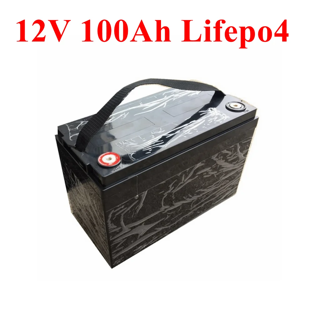 Sacco Batteria Lifepo4 12V Muslimex Con Customdia In Abs Bms Per Sistema Solare Rv Scooter Elettrico Per Auto Moto Barca +