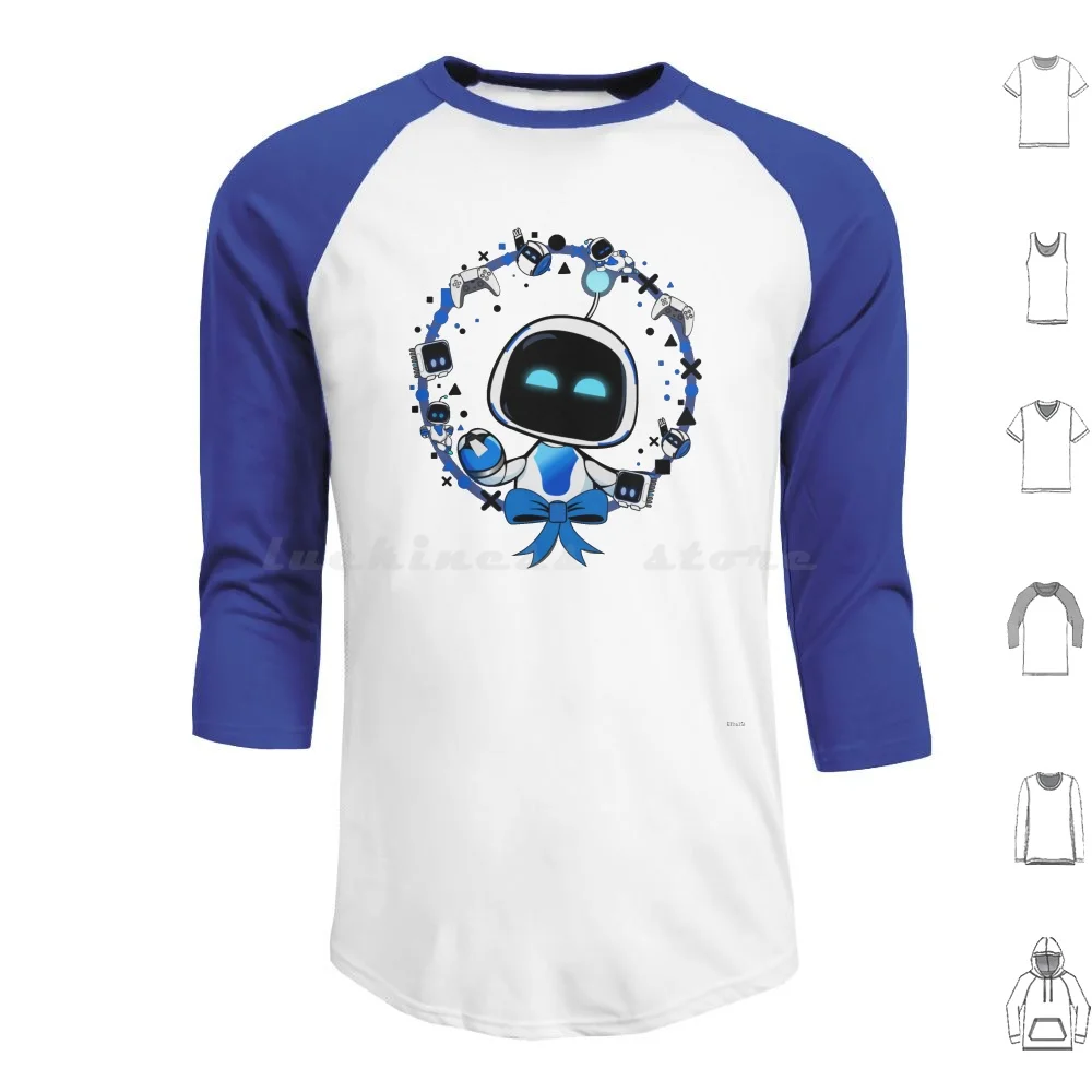 Astrobot Gift Felpe Con Cappuccio Manica Lunga Astrobot Astrobot Ps5 Astros Playroom Ps5 Games 5