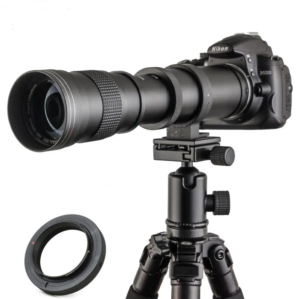 Jintu 420-800Mm F/8.3 Manuale Hd Teleobiettivo Zoom Lens Fit Per Samsung Nx Mount Nx-200 Nx-210 Nx-300 Nx-1000 Nx-1100 Nx-2000 Nx-3000