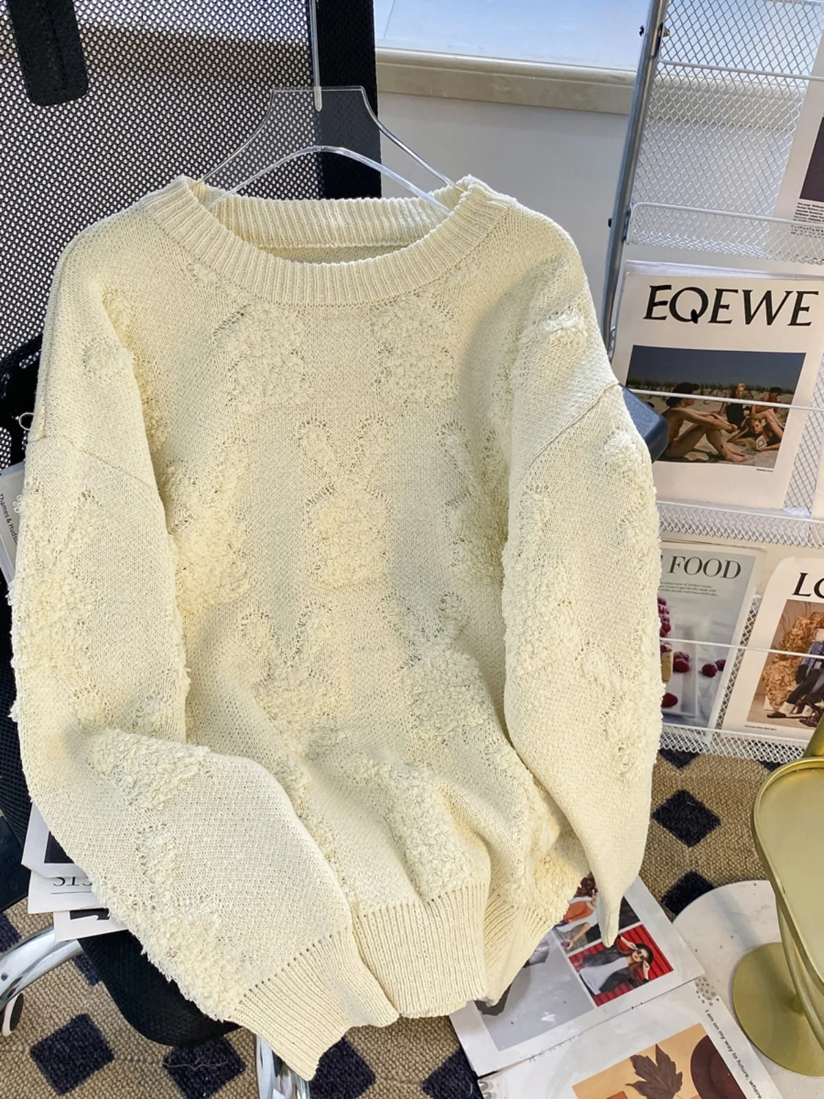2023 Harajuku Mens Maglione Lavorato A Maglia Autunno Inverno Top Uomo Abbigliamento Casual Girocollo Maglieria Uomo Pullover Maglioni Camicie A112