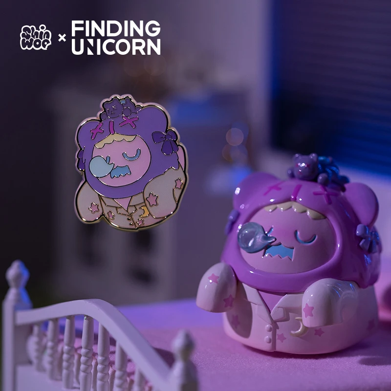 Blind Casual Box Toys Shinwoo Ghost Hotel Series Metal Magnetic Cute Creative Gift Surprise Box Kawaii Guess Bag For Girls Gift
