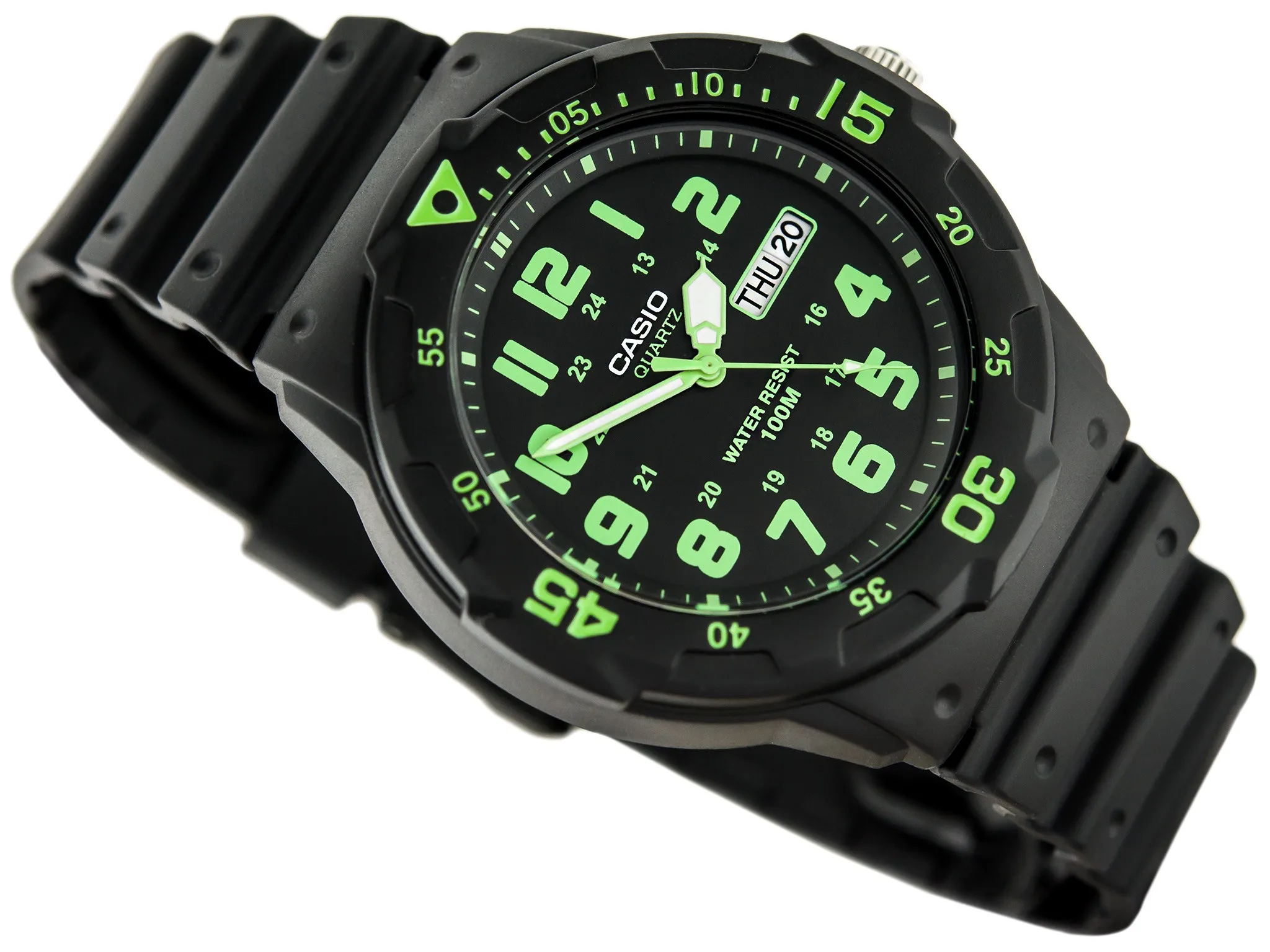 Orologio Sportivo Casio Man Mrw-200H-3Bv Resistente All'Acqua Resistente All'Acqua 100M