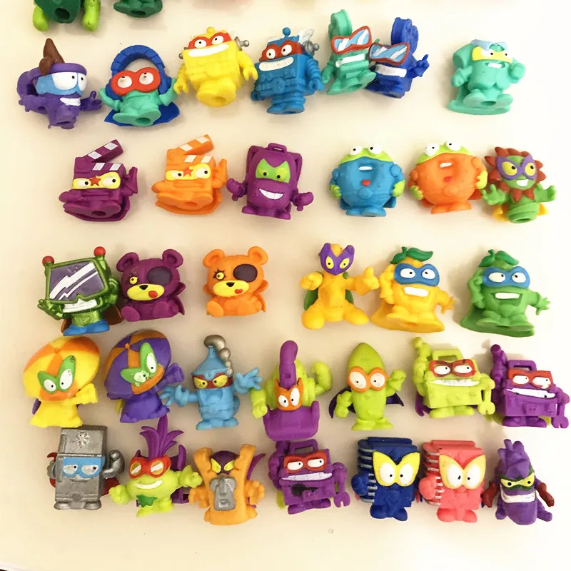 6Pcs Superzings Collection Model Toys 4Cm Anime Superzings Action Figures Bambole Per Bambini Regalo Di Natale Invio Casuale