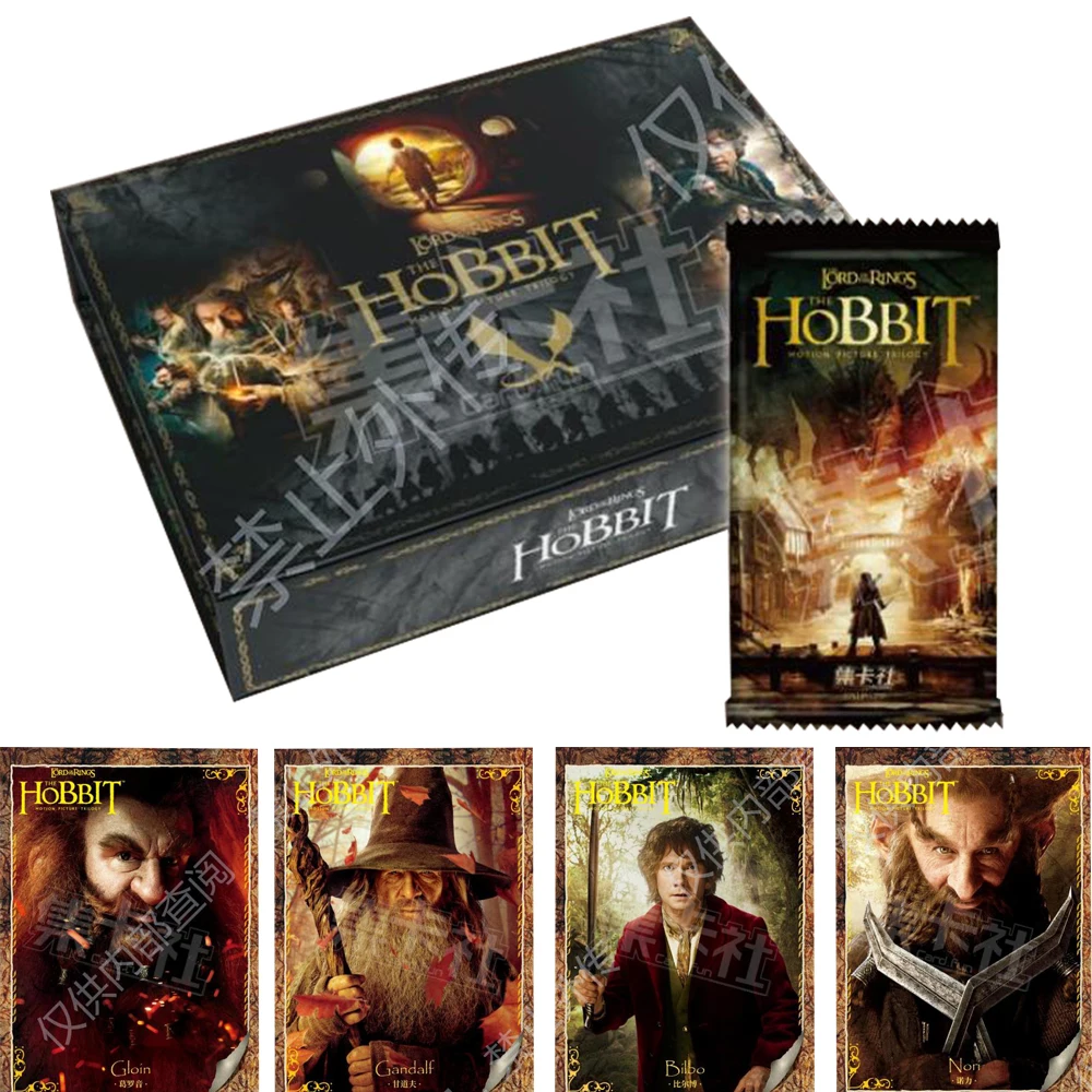 Genuine The Hobbit Periferiche Card Lord Of The Rings Collezione Di Film E Televisione Trilogy Carte Rare Edition Per Regalo Giocattolo Per Bambini
