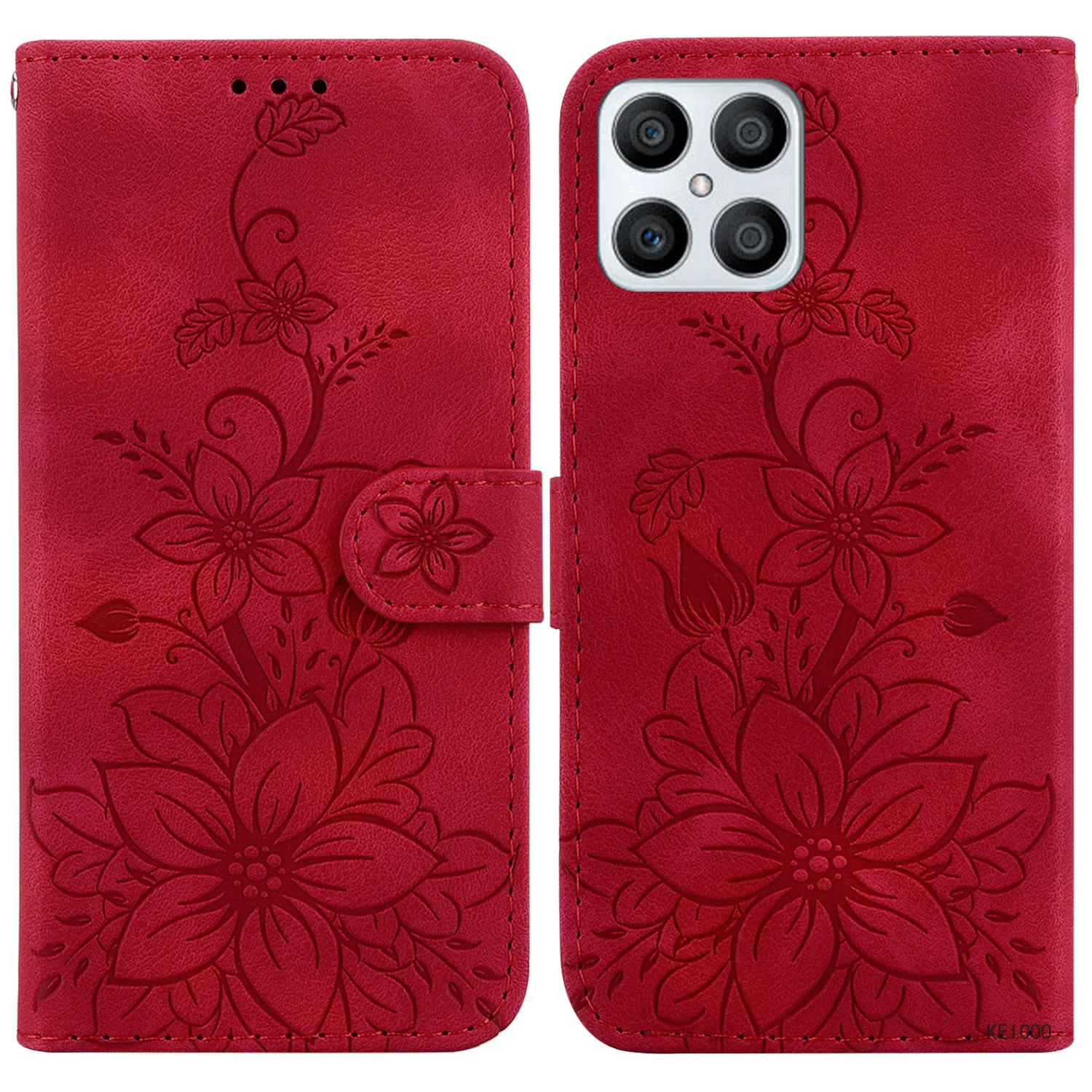 Custodia Anti-Caduta Per Huawei Honor X8 X8A X9 X9A X7A X 8 8A 9 9A 7A Custodia Antigraffio In Pura Pelle Goffrata A Mano