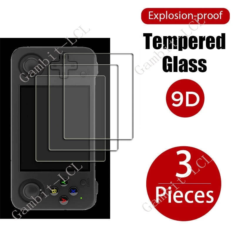 3 Pz 9H Hd Vetro Temperato Per Anbernic Rg35Xx H 3.5 Pollici Muslimah Player Giochi Pellicola Protettiva Per Schermo
