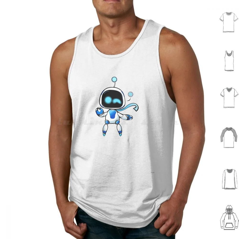 Astrobot Wink Canotte Stampa Cotton Astrobot Astrobot Ps5 Astros Playroom Ps5 Games 5