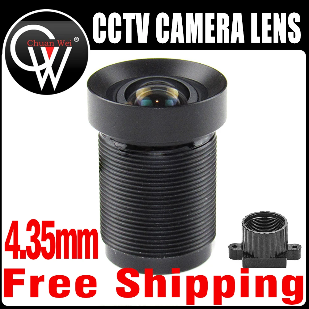 Obiettivo M12 Da 4.35Mm 1/2.3 "Filtro Ir 72D 10Mp Obiettivo Action Camera Per Gopro Xiaomi Yi Sjcam Camera Dji Phantom Drones Uavs