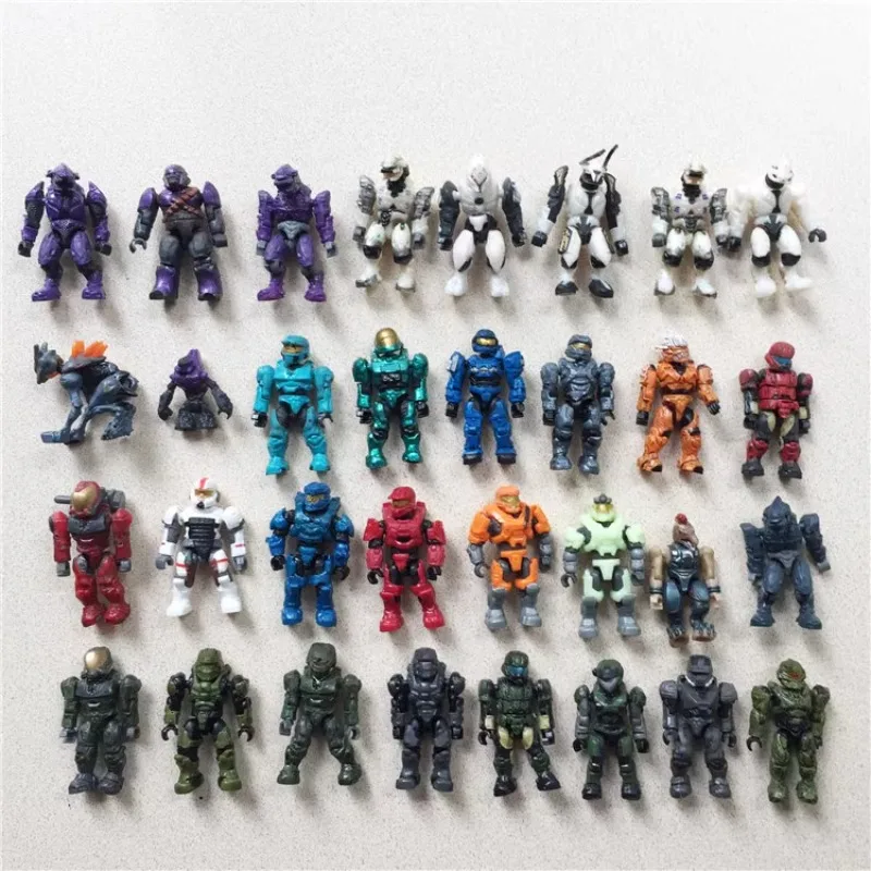Mega Bloks Construcx Halo Master Chief Spartan Infinite Halo Minifigure Toys In Stock No Box
