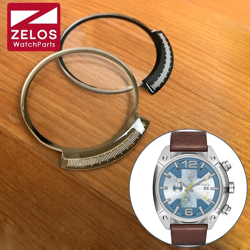 Vetro Per Orologi Dz In Cristallo Minerale Per Strumenti Per Parti Di Orologi Da Uomo Con Troppopieno Diesel