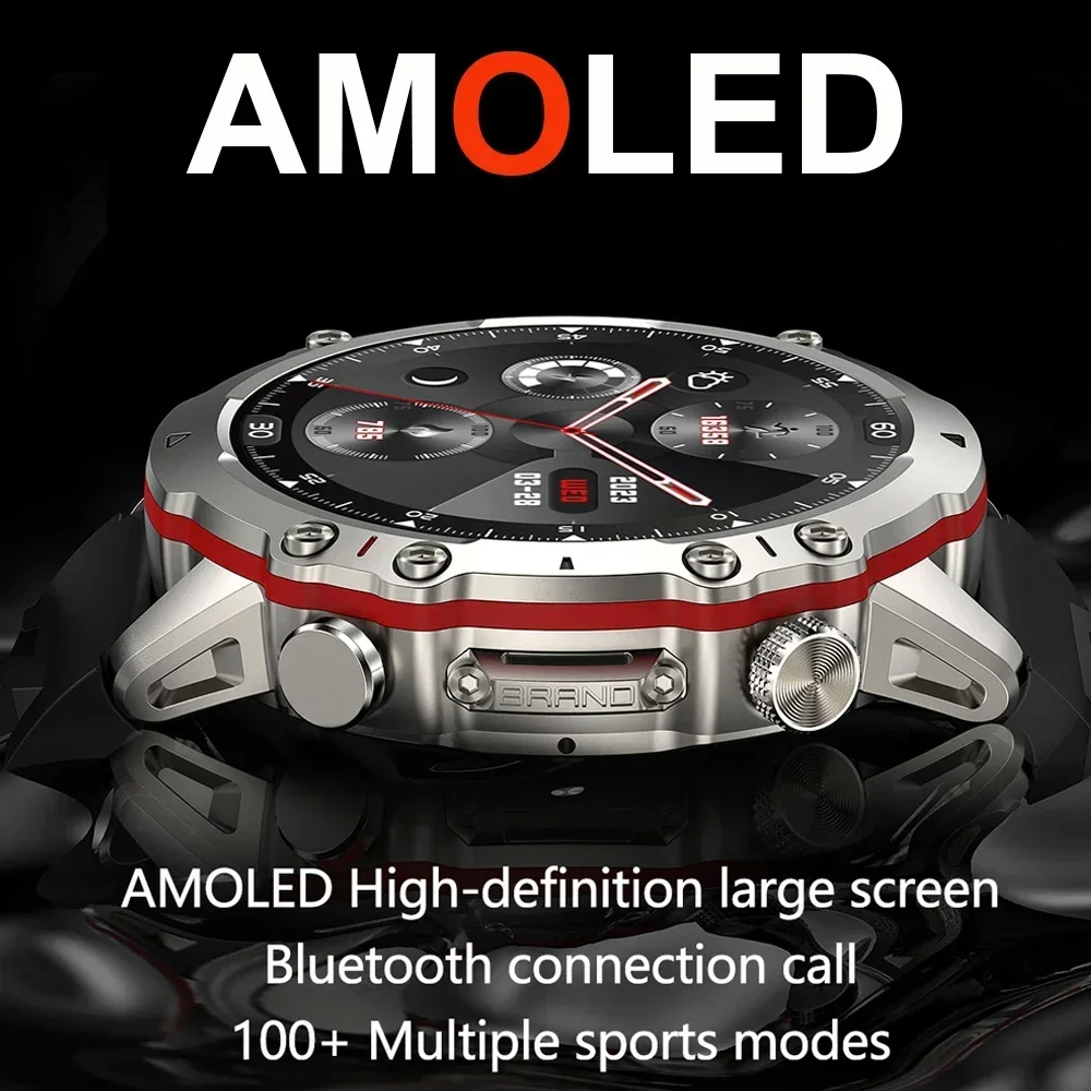 New Falcon Ultra 2 Smartwatch Amoled 1.43 Pollici 100 + Orologi Sportivi Per Uomo Fitness Bluetooth Reloj Hombre Pk Hk8 Hk9 Pro Max