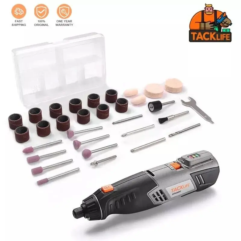 Smerigliatrice Rotativa Tacklife Rth30Dc, Spedizione 24H Dalla Spagna
