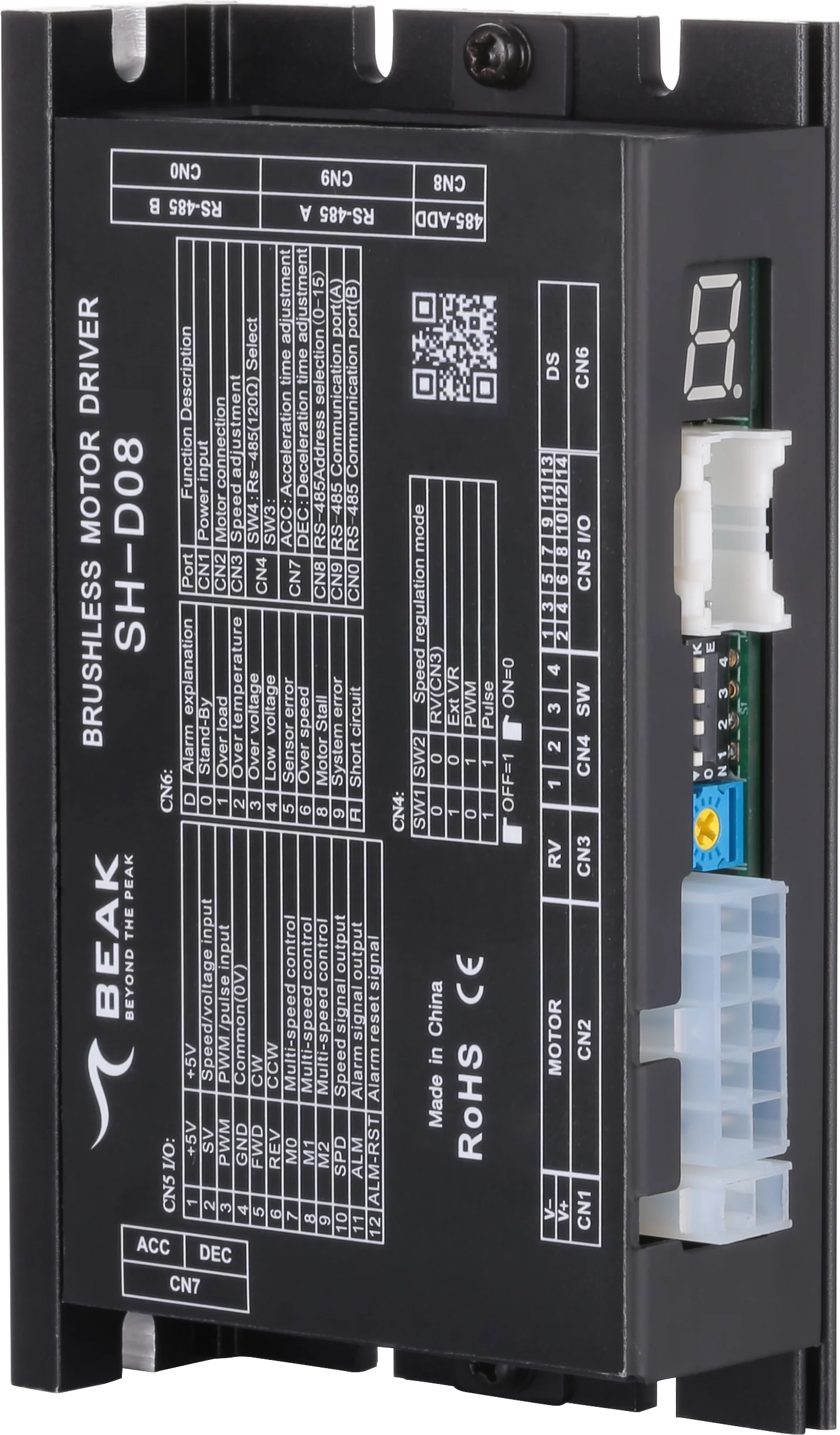 Driver Motore Dc Brushless Ican 24V 48V 8A 30000Rpm Controller Bldc