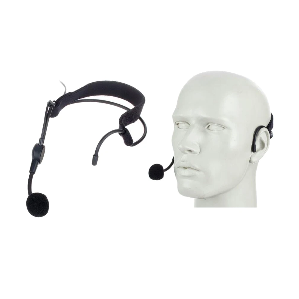 Me3-Audio-Technica Nuovo Microfono Auricolare Cardioide Head Wear Per Audio-Technica Wireless Beltpack