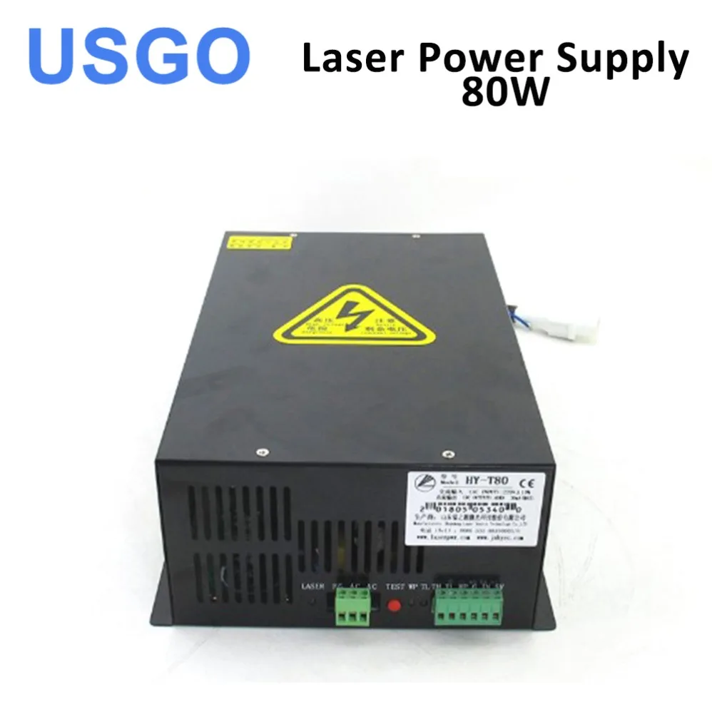 Sorgente Di Alimentazione Laser Co2 Da 80W Per Macchina Per Incisione E Taglio Laser Co2 Hy-T80