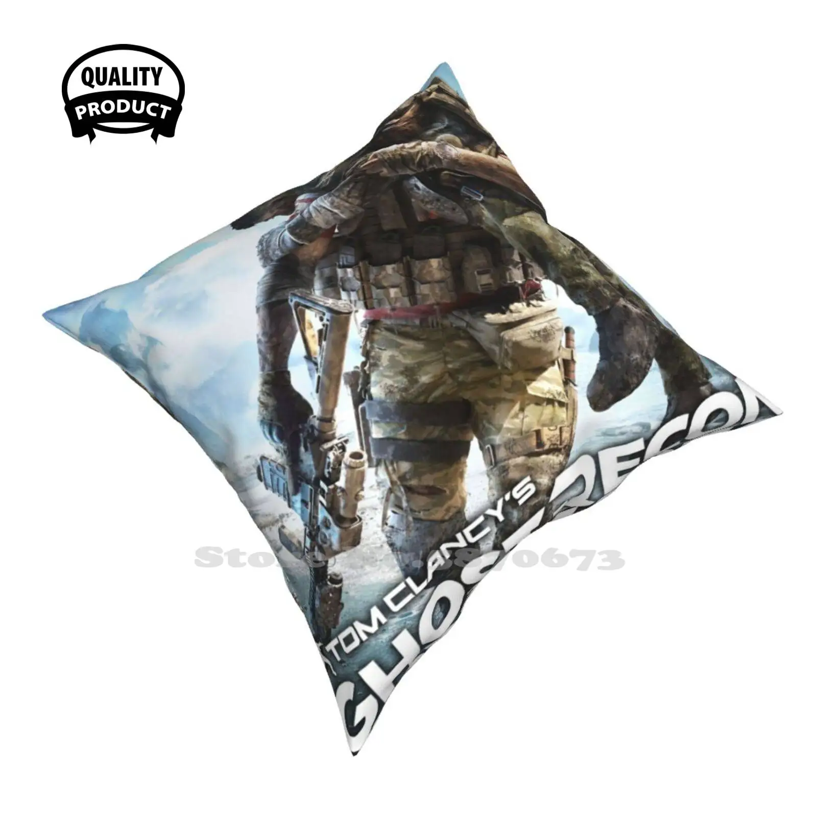Ghost Recon Breakpoint Home Car Sofa Cushion Cover Federa Ghost Recon Breakpoint Ghost Recon