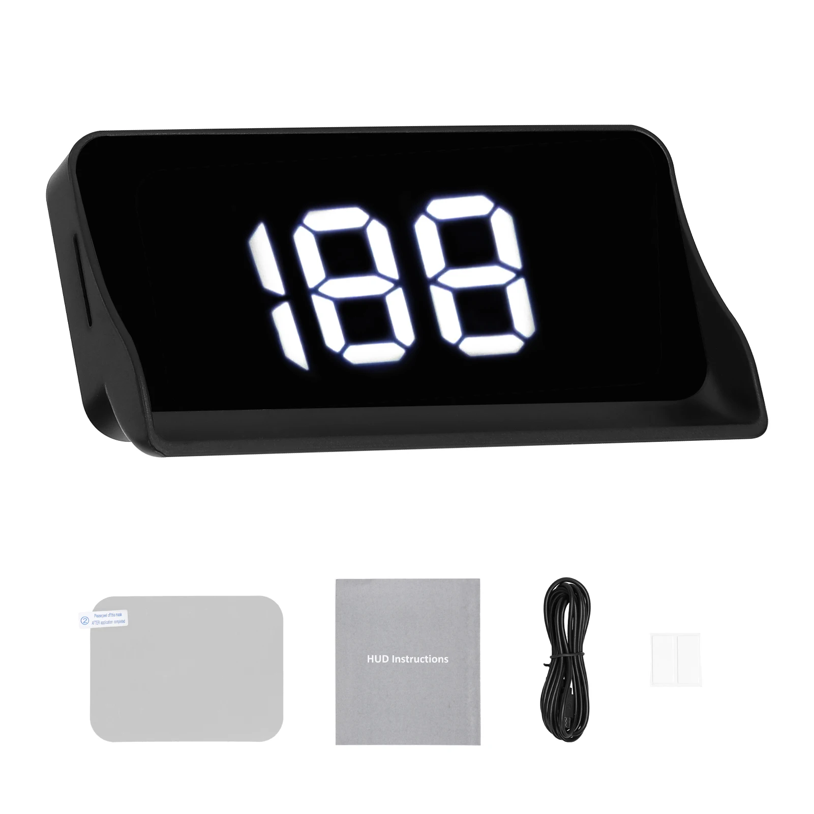 Auto Headup Display Parabrezza Proiezione Heads Up Display Led Tachimetro Digitale Con Pellicola Riflettente Per Auto Camion Suv Rv
