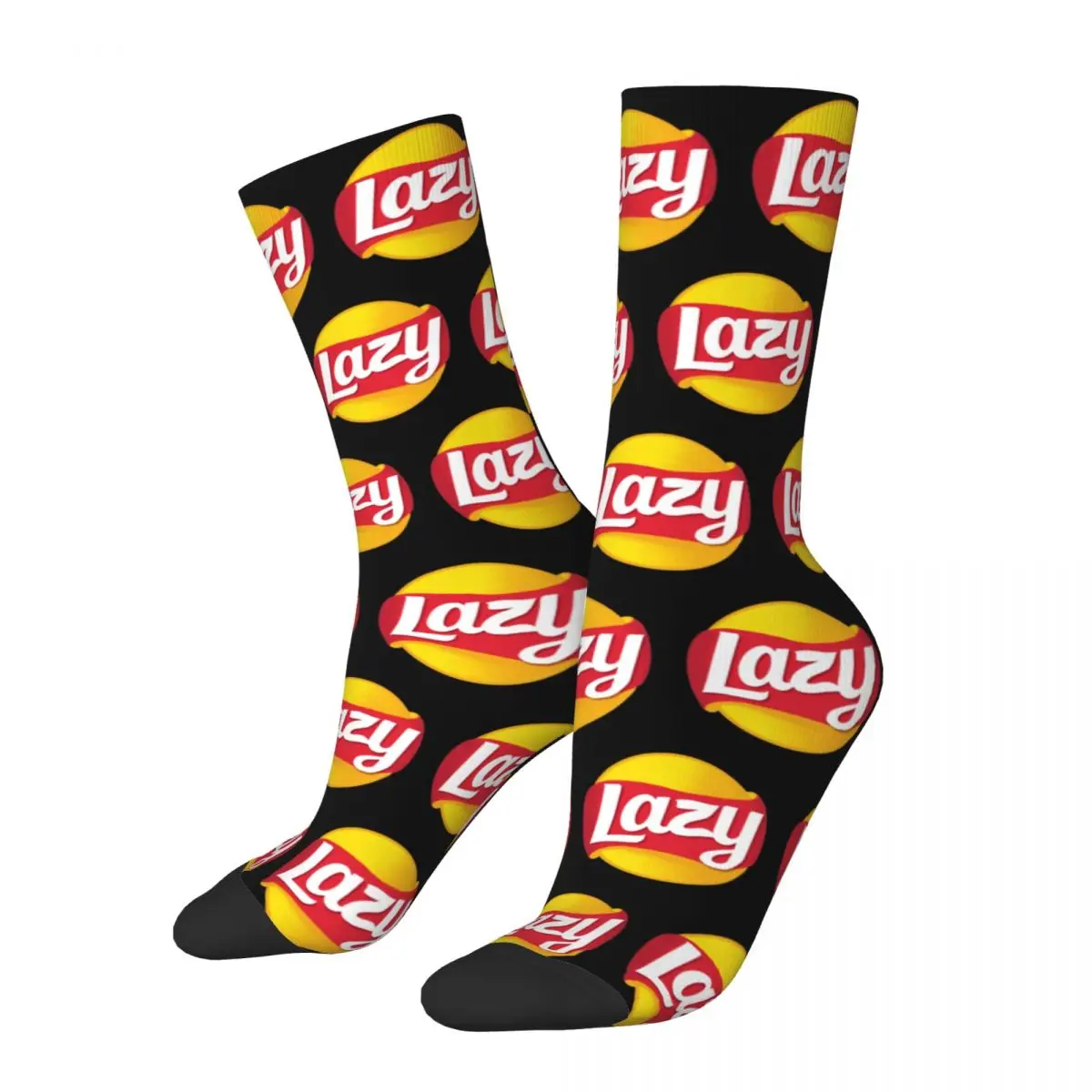All Season Socks Funny Potato Crisps Chips Accessories For Men Compression Socks All Seasons Best Gift Idea