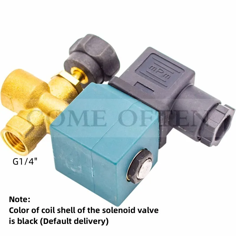 75 Elettrovalvola Piccola Caldaia Caldaia A Vapore Riscaldata Elettricamente Elettrovalvola In Ferro G1/4 "220V/50Hz 8Bar