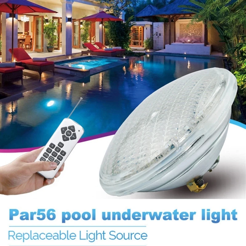 18W 36W 54W Projecteur Led Piscine Illuminazione Subacquea Per Piscina 12V Par 56 Faretto Rgb Bianco Caldo Bianco Freddo