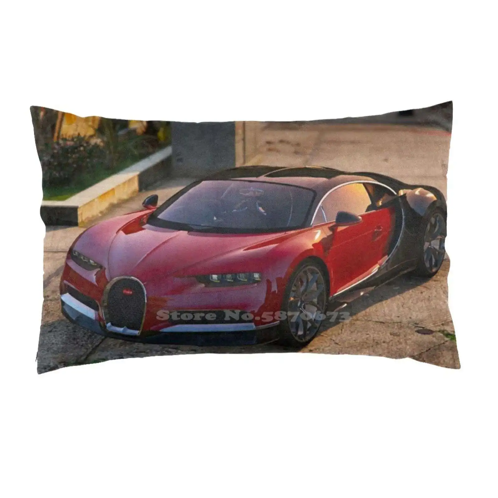 Bugatti Chiron Funny Cute Decor Federa Biancheria Da Letto Bugatti Chiron Bugatti Hypercar Supercar Auto Sportiva Auto Straniera Auto Straniera