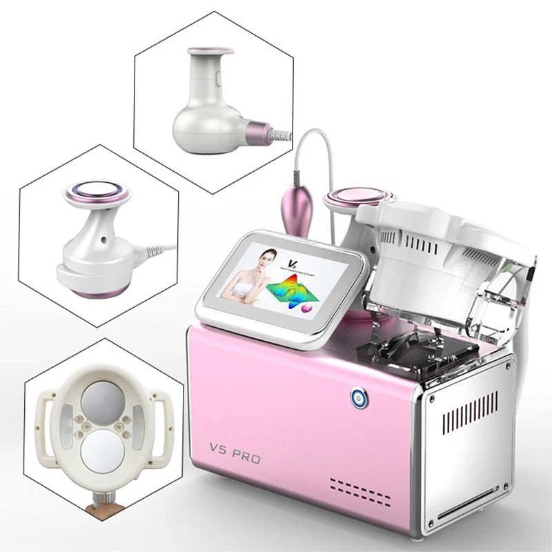 Free Shipping 3In1 V5 Pro 40K Ultrasonic Liposlim Cavitation Slimming Machine Vacuum Cavitation System Anti-Cellulite Machine