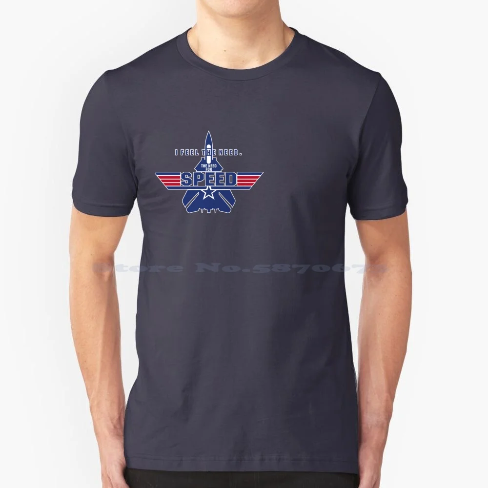 La Necessità Di T-Shirt Speed T-Shirt 100% Cotone Tee La Necessità Di Velocità