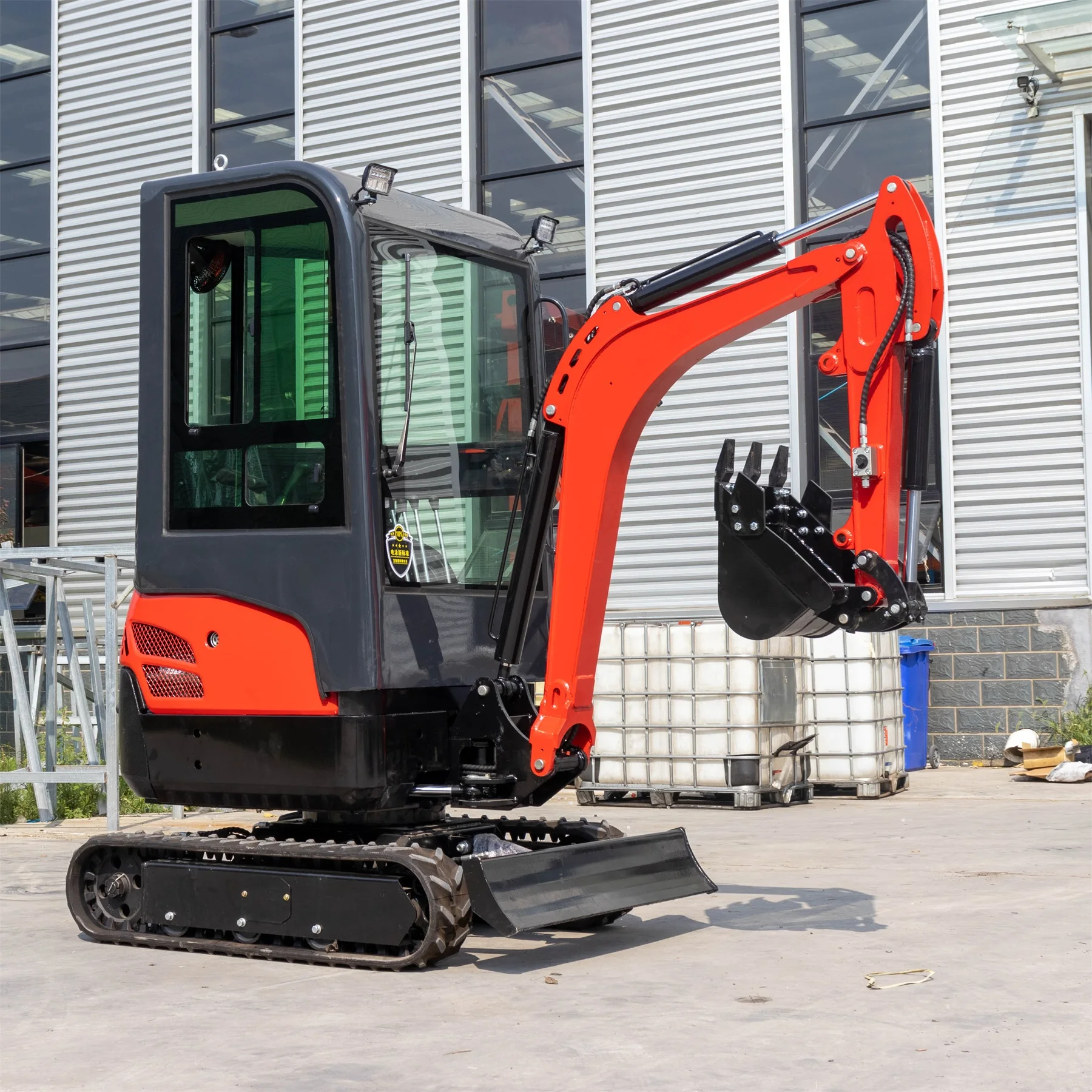 Mini Escavatore Cingolato Cingolato In Gomma Mini Escavatore Mini Pelle Bagger Digger Con Motore Kubota