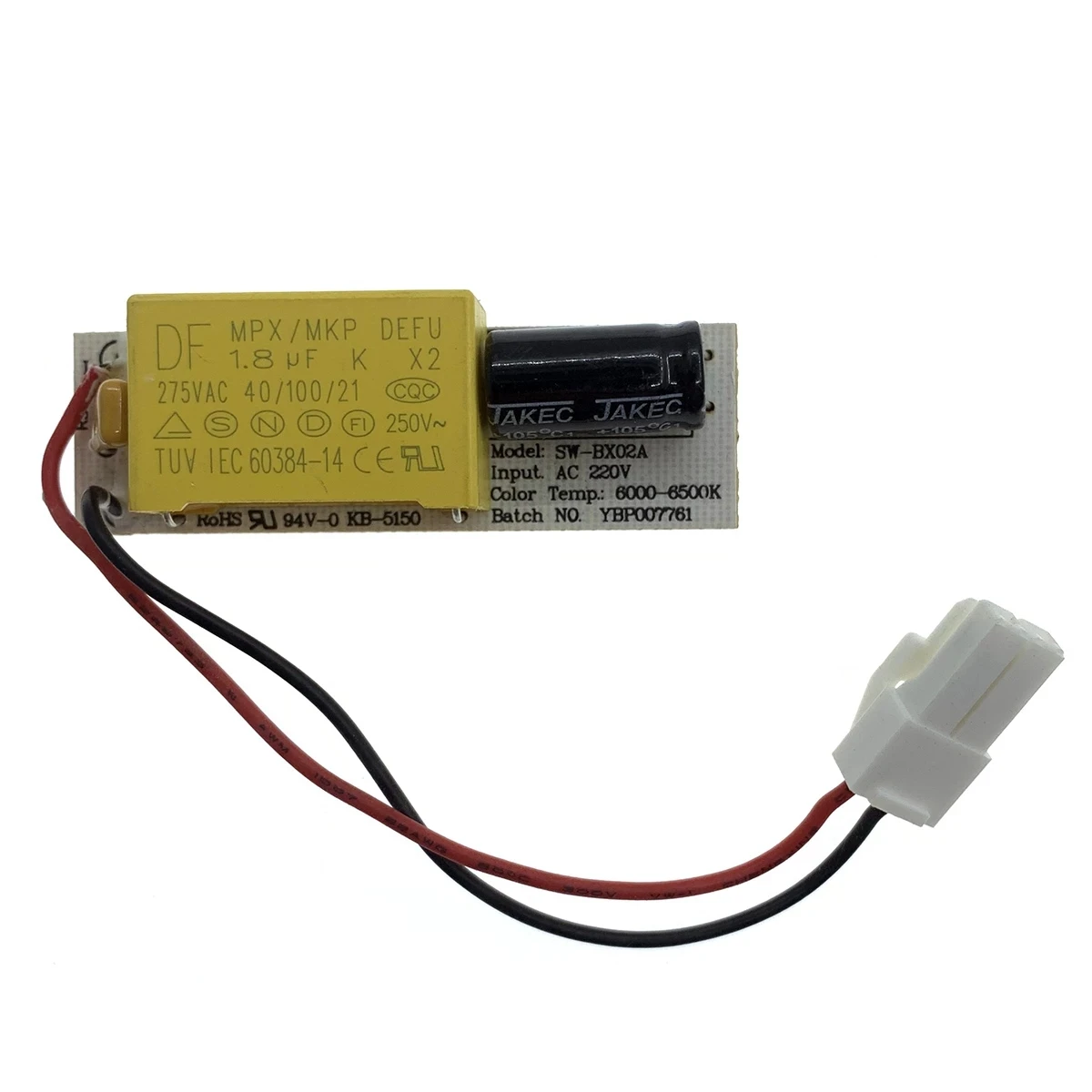 1Pc 41041487 Hoover & Candy Fridge Freezer Led Pcb Circuit Board Sw-Bx02A W27-39