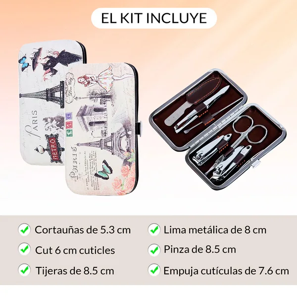 Set Manicura Con "Frases" Retrò-Dettagli, Regali E Regali Per Bodas, Baratos Originales Invitados