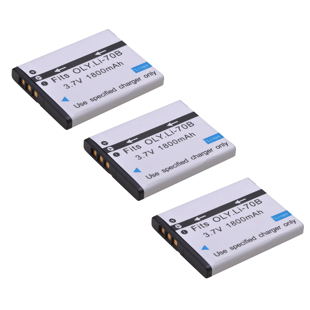 Li-70B Batteria Li 70B Li70B Bateria Per Olympus Vg110 Vg120 Vg-160 D-715 X-940 Fe-4020 Fe-4040 Vr-130 Vg-140 Fe4020 Fe4040