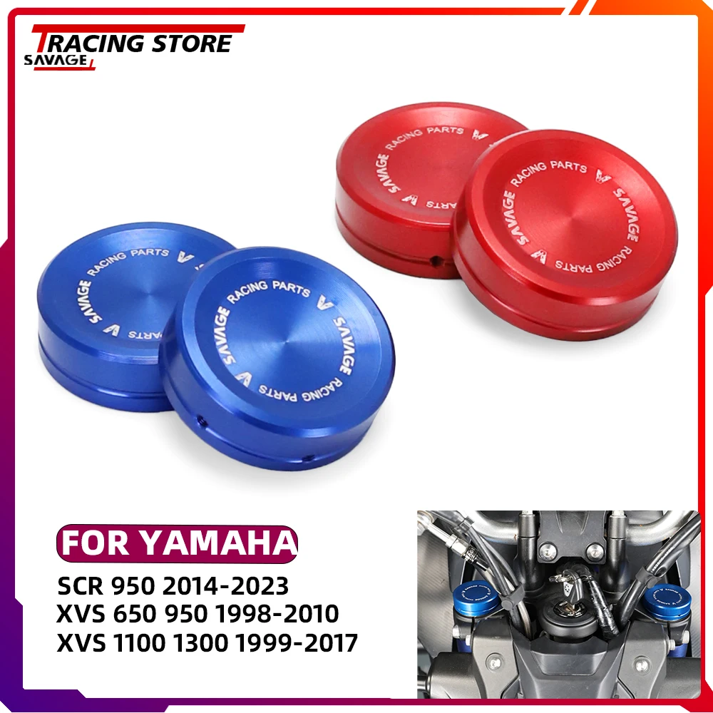 Coperchio Ammortizzatore Tappo Bullone Superiore Per Yamaha Scr 950 Xvs 650 Xvs 950 Xvs 1100 Xvs 1300 V Star 650 950 1100 1300 Accessori Moto