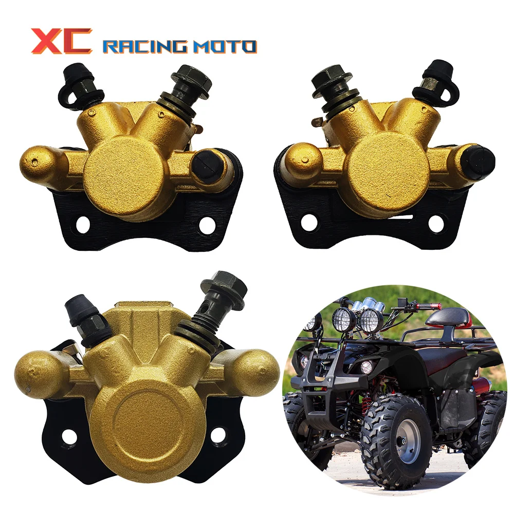 Atv Quad Dirt Bike Buggy Go Kart Universal Front & Rear Disc Brake Master Cylinder Hydraulic Caliper For 50Cc 70Cc 110Cc 125Cc