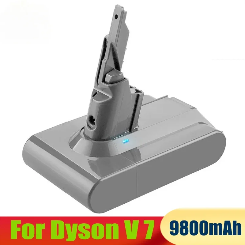 21,6 V 9800Mah Para Aspiradoras Muslimyson V7 Serie Sv11, Repuesto De Prefiltros Hepa Post-Filtri, Compatibile Con V7