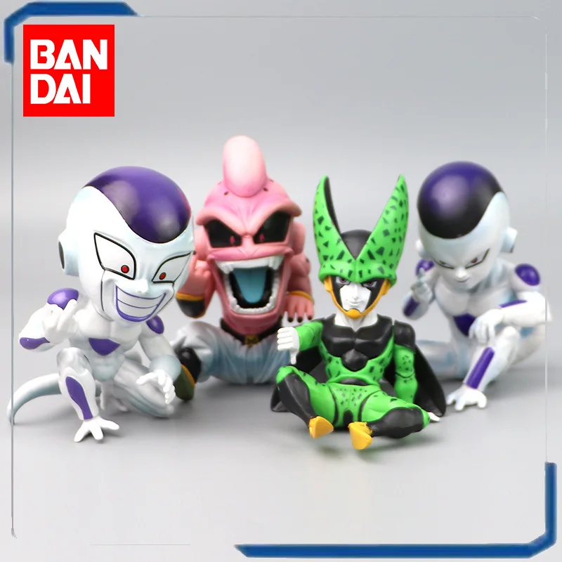 Bandai Minecraft Dragon Ball Gk Spoof Model Dito Medio Buu Resin Action Figures Anime Minecraft Gacha Life Pokemon Figures