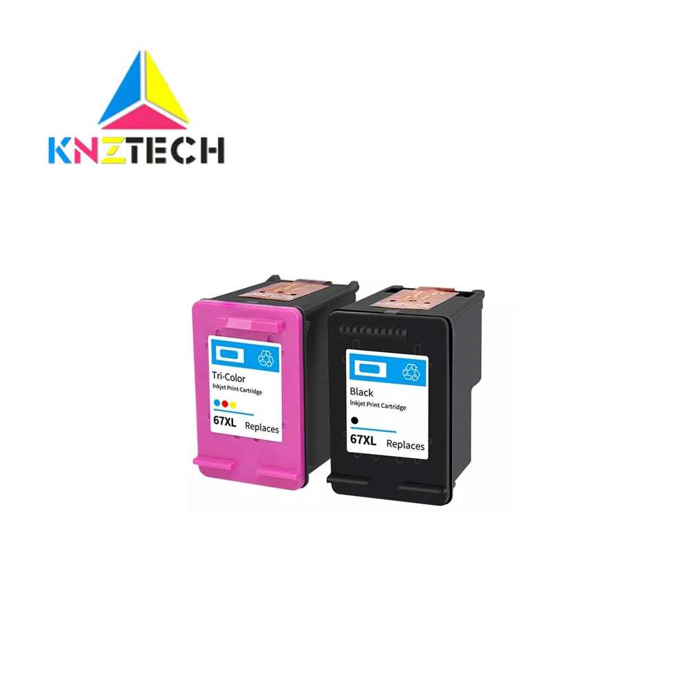 Cartuccia D'Inchiostro 67Xl Compatibile Per Hp 67 Per Stampante Hp 67 Envy Pro 6400 Series Deskjet 1200