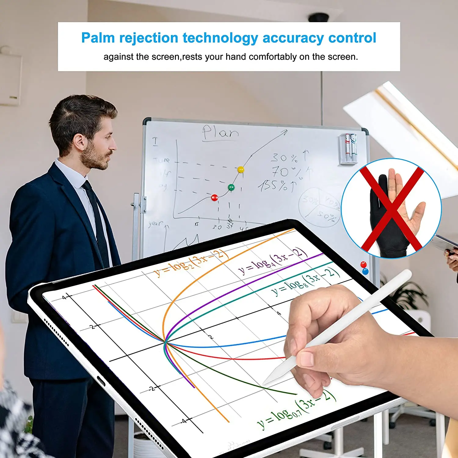 Penna Stilo Per Ipad Pro Pen Apple Pencil Per Ipad Air 4 5 Pro 11 12 9 Mini 6 Palm Rejection Pencil Per Apple Ipad (2018-2022)