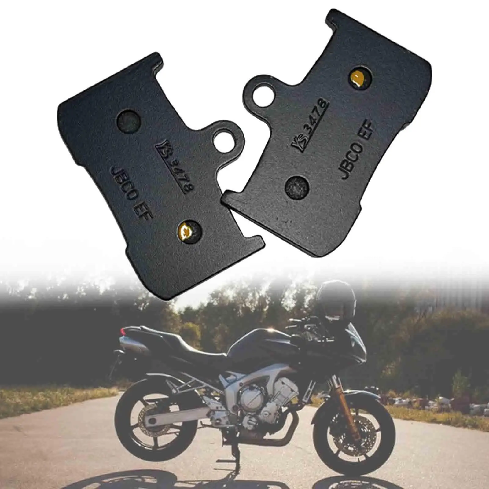 Le Pastiglie Dei Freni Anteriori Del Motociclo Sostituiscono Per Kawasaki Z800E Abs Z900 Durevole