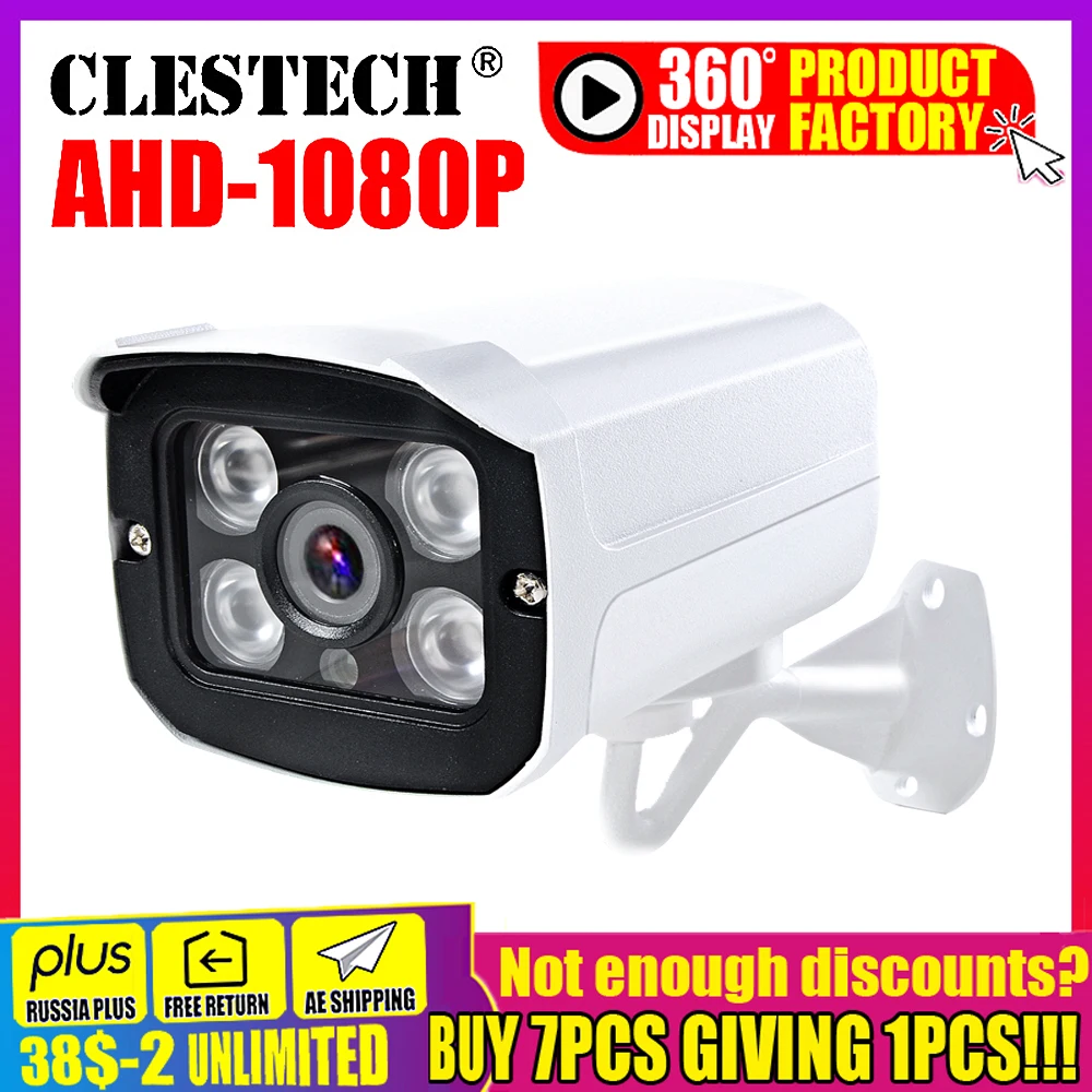 Mini Array In Metallo 720P/960P/1080P Full Ahd Cctv Camera Sony Imx-323 Digital 2.0Mp Outdoor Waterproof Ip66 Ir Infrared Have Bullet