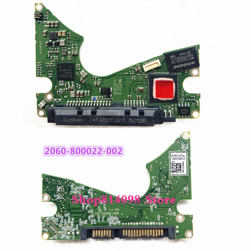 Per Scheda Pcb Wd Hard Disk Drive 2060-800022-002 Revp1Sbloccato Supporto 3Tb/4Tb Spedizione Gratuita