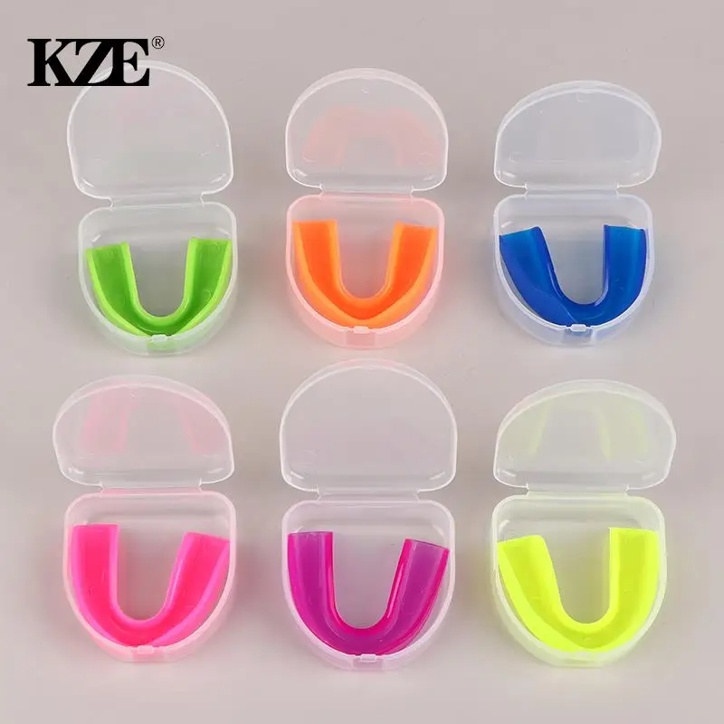1Pc Silicone Night Mouth Guard Per Denti Clenching Rettifica Morso Dentale Sleep Aid Vassoio Per La Bocca Assistenza Sanitaria Personale Sonno
