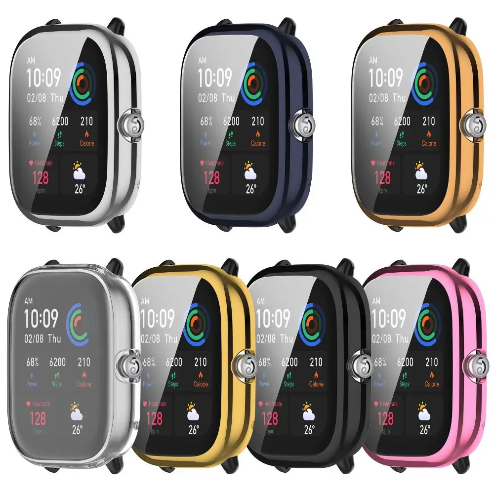 Per Amazfit Gts4 Mini Custodia Custodia Protettiva A Copertura Totale Per Amazfit Gts4 Mini Screen Protector Placcatura Tpu Cover Protettiva