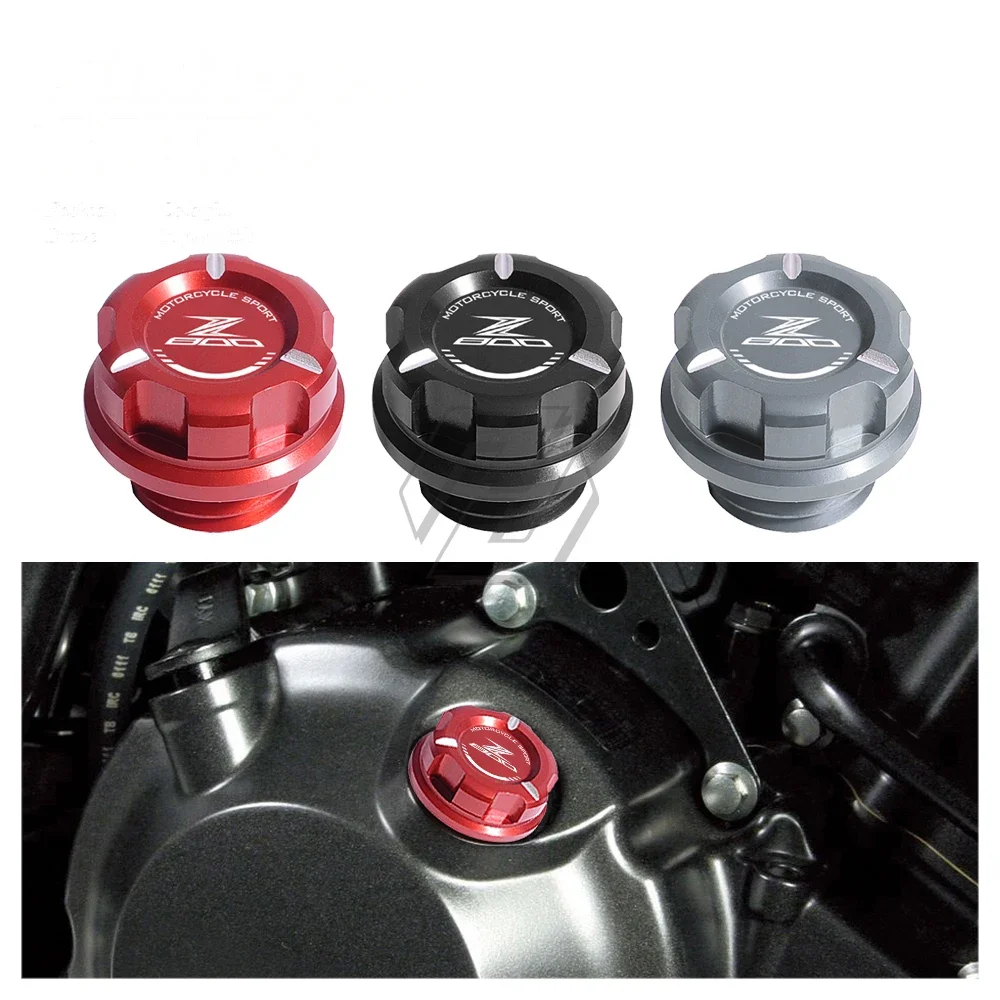 Per Kawasaki Z800 Z800E Dopo Il 2013 Accessori Moto Tappo Olio Riempimento Motore
