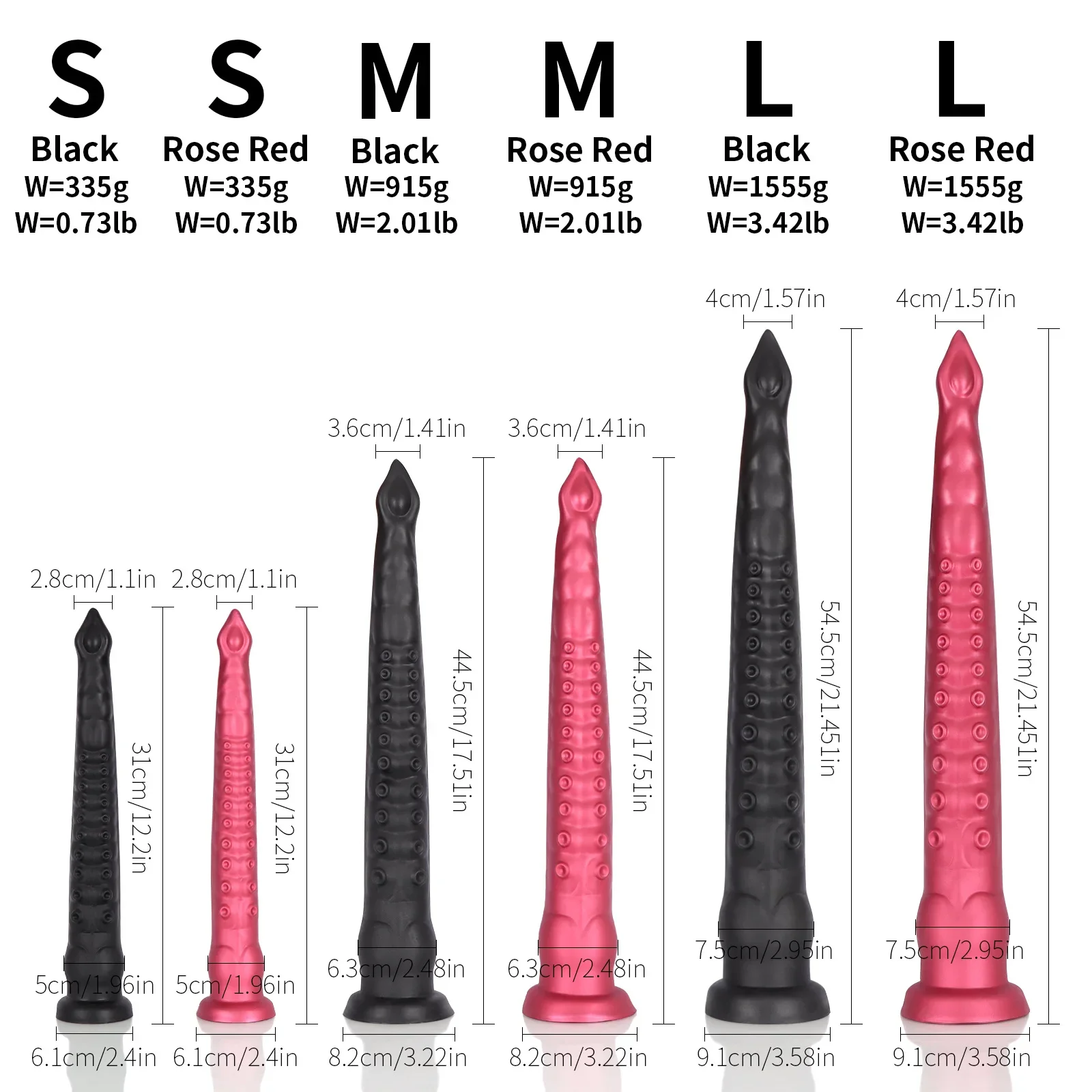 21.45In Super Long Tentacle Dildo Enorme Polpo Giocattoli Del Sesso Animale Spine Anali In Silicone Dilatatori Vaginali Monster Penis Big Buttplug