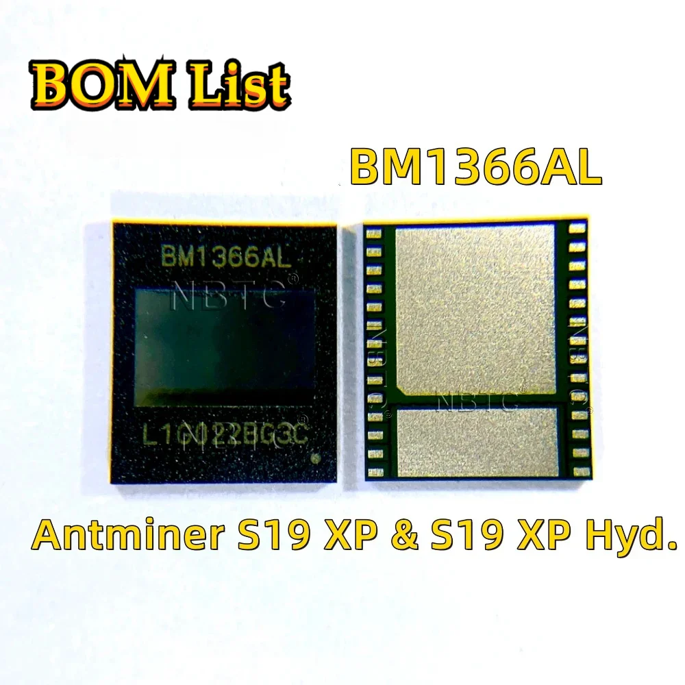 Nuovo Originale Bm1366Al Lo Stesso Di Bm1366Ag Per Antminer S19 Xp, S19Xp Hydro, Bitaxe Ultra Bm1366