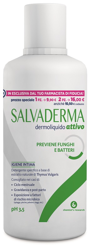 Salvaderma Dermoliquido Attivo 250Ml