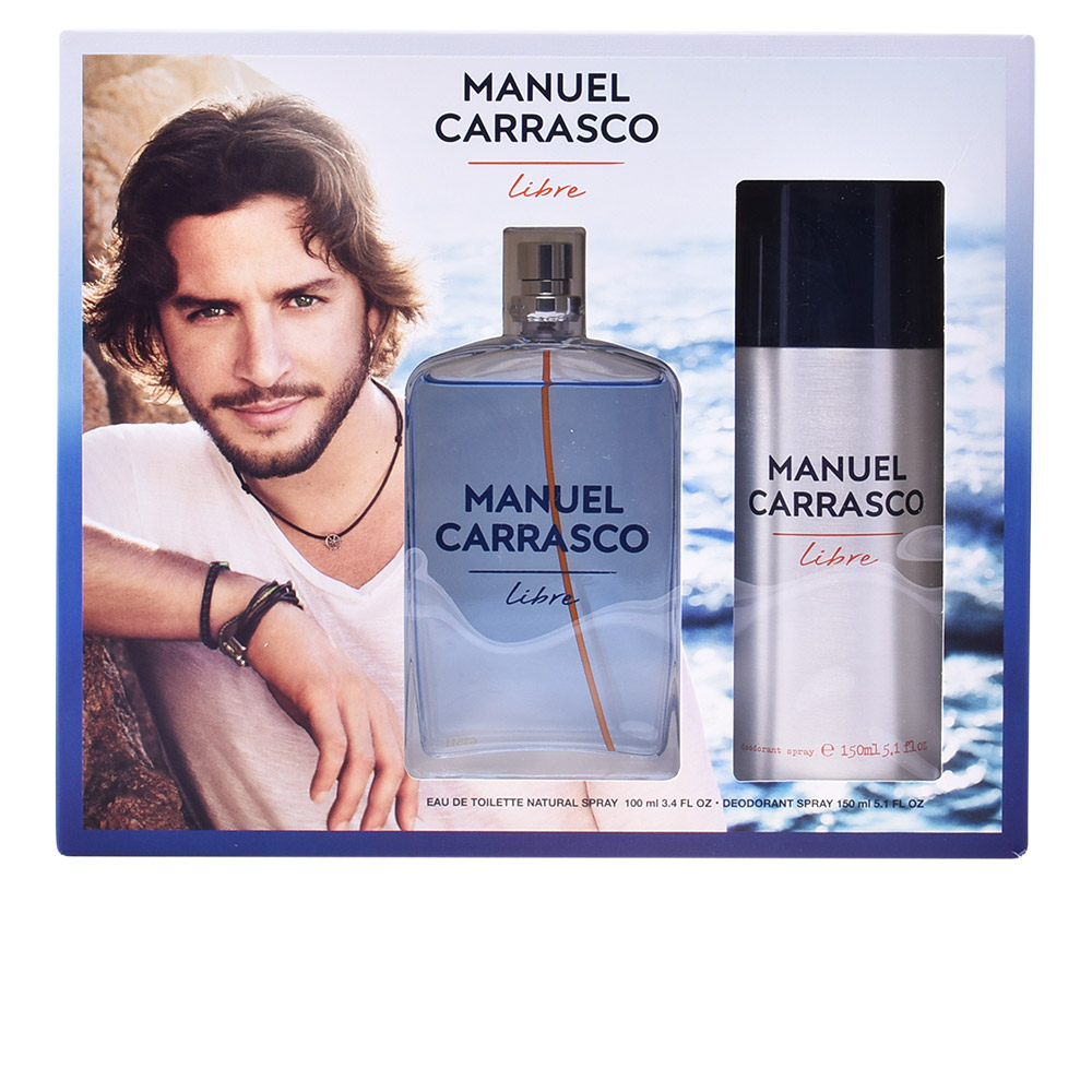 Manuel Carrasco Libre Eau De Toilette Spray 100Ml Set 2 Parti