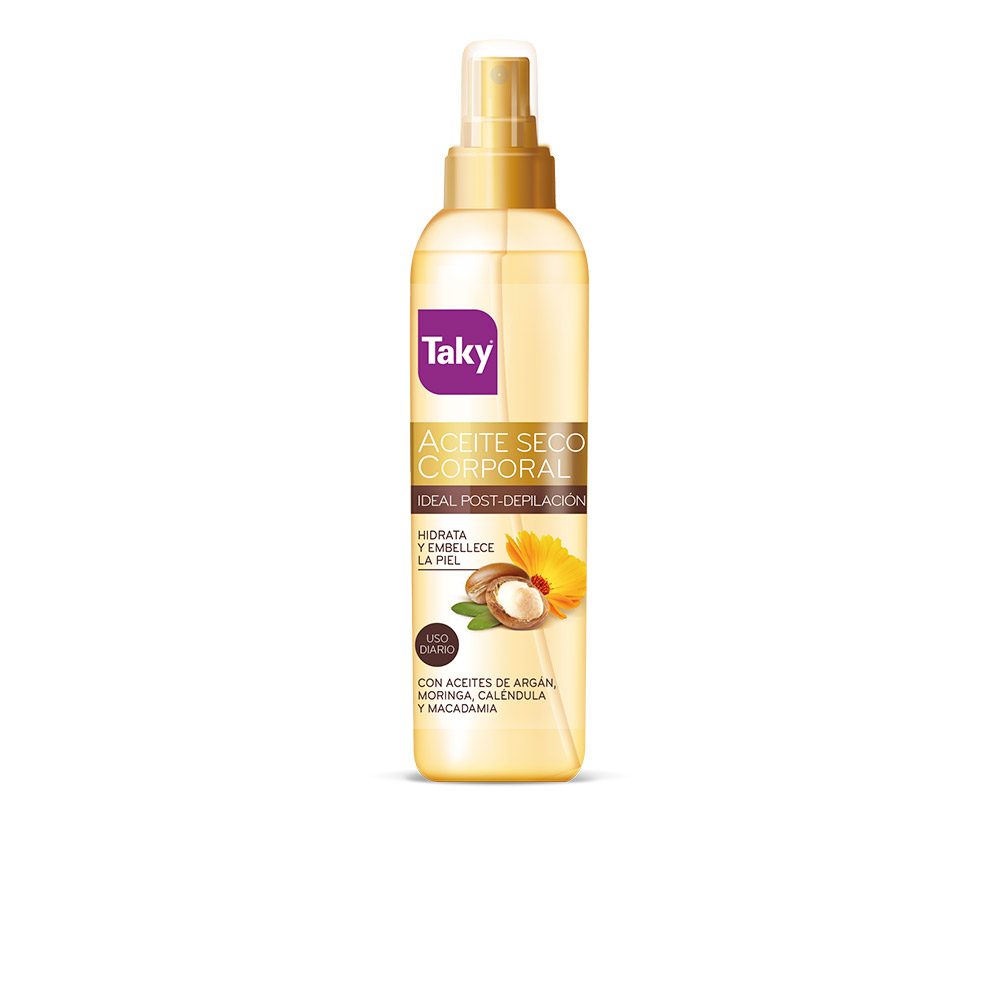 Taky Aceite Seco Corporal Post Depilación Spray 125Ml