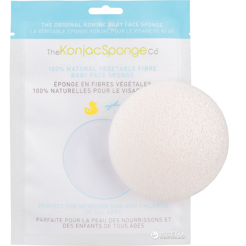 The Konjac Baby Konjac Face Sponge